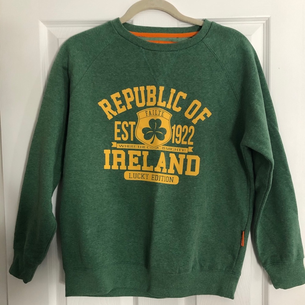 Ireland 3/4 sleeve sweatshirt